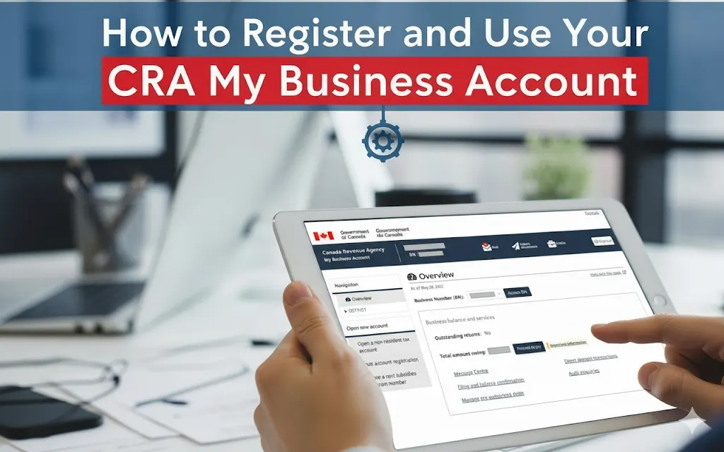 How to register for a CRA my Business Account